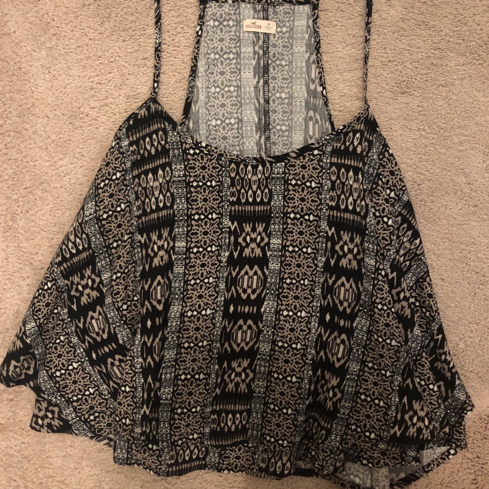 Hollister flowy tank top